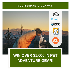 Multi Brand Giveaway - Win Over $1,000 In Pet Adventure Gear!