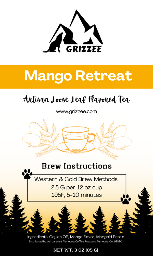Mango Retreat Artisan Loose Leaf Tea