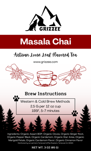 Organic Masala Chai Artisan Loose Leaf Tea