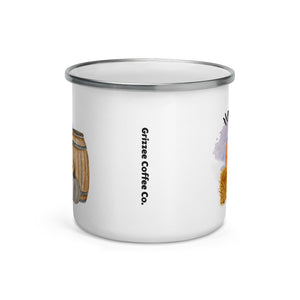 Happy Fall Y'all - Enamel Coffee Mug