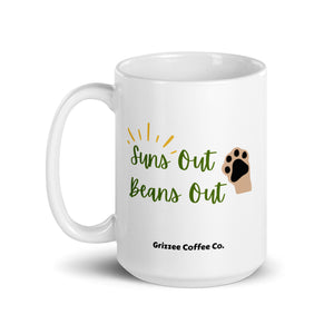 Suns Out Beans Out - Ceramic Coffee Mug