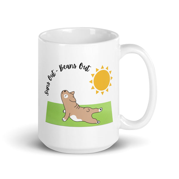 Suns Out Beans Out - Ceramic Coffee Mug