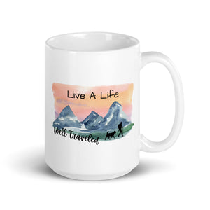 Live A Life Well Traveled - Ceramic Coffee Mug