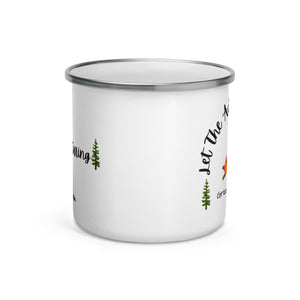 Let The Adventures Begin - Enamel Travel Coffee Mug