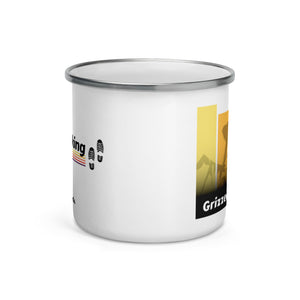 Get Out Hiking - Enamel Travel Coffee Mug