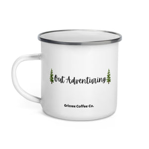 Let The Adventures Begin - Enamel Travel Coffee Mug